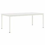 Casa si Gradina - Mobilier - Mese si birouri - Mese bucatarie si dining - Masa de dining Alb 200 x 100 x 75 cm Lemn de pin masiv - Infinity.ro