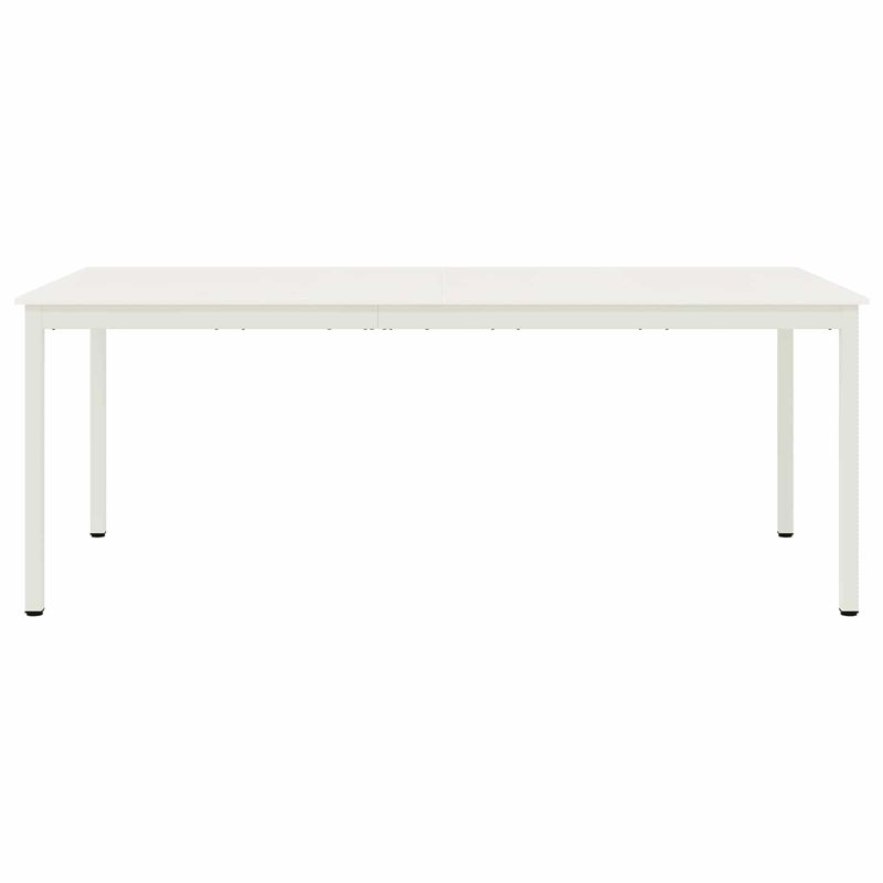 Casa si Gradina - Mobilier - Mese si birouri - Mese bucatarie si dining - Masa de dining Alb 200 x 100 x 75 cm Lemn de pin masiv - Infinity.ro