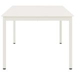 Casa si Gradina - Mobilier - Mese si birouri - Mese bucatarie si dining - Masa de dining Alb 200 x 100 x 75 cm Lemn de pin masiv - Infinity.ro