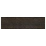 Casa si Gradina - Mobilier - Feronerie si accesorii mobila - Blat masa, 200x50x6 cm, gri, lemn stejar tratat contur organic - Infinity.ro