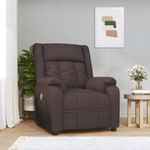 Ingrijire personala si Cosmetice - Sanatate si wellness - Articole wellness - Fotolii de masaj - Scaun de masaj Manual Maro inchis 82 x 93 x 96 cm tesatura - Infinity.ro