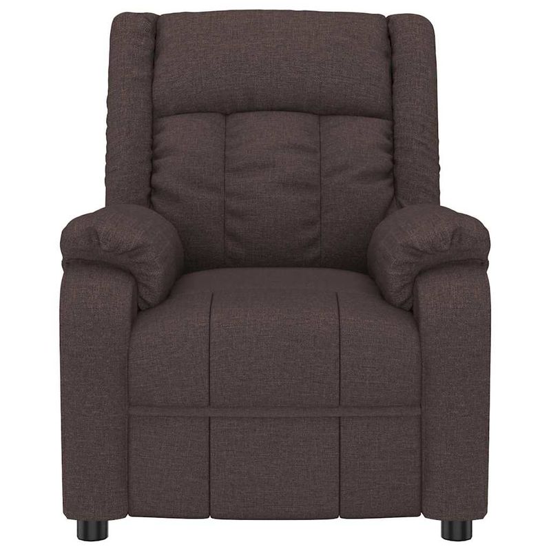 Ingrijire personala si Cosmetice - Sanatate si wellness - Articole wellness - Fotolii de masaj - Scaun de masaj Manual Maro inchis 82 x 93 x 96 cm tesatura - Infinity.ro