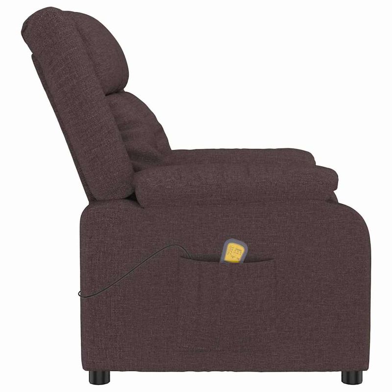 Ingrijire personala si Cosmetice - Sanatate si wellness - Articole wellness - Fotolii de masaj - Scaun de masaj Manual Maro inchis 82 x 93 x 96 cm tesatura - Infinity.ro