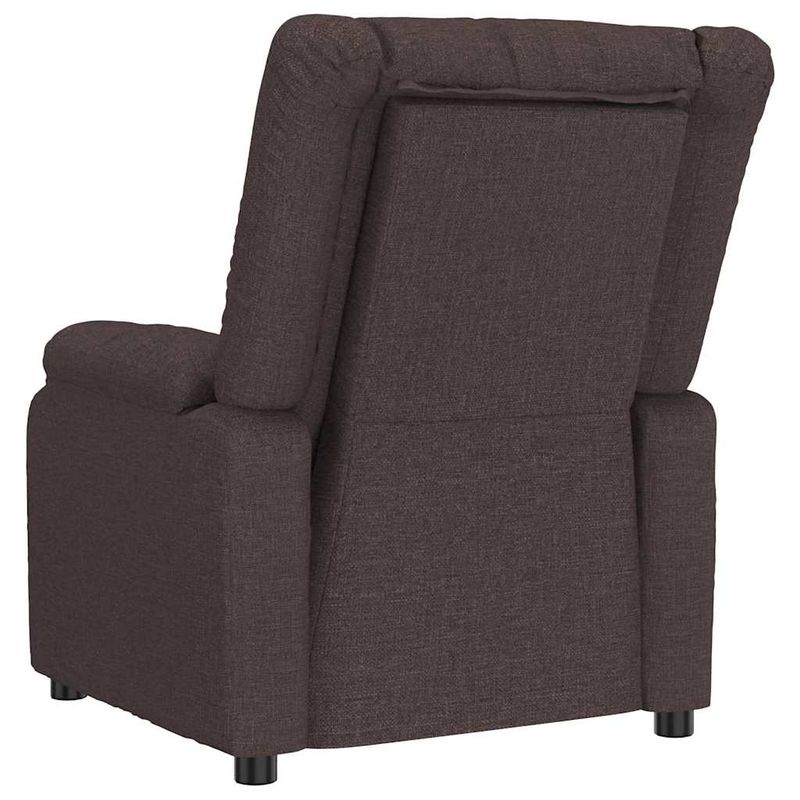 Ingrijire personala si Cosmetice - Sanatate si wellness - Articole wellness - Fotolii de masaj - Scaun de masaj Manual Maro inchis 82 x 93 x 96 cm tesatura - Infinity.ro