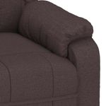 Ingrijire personala si Cosmetice - Sanatate si wellness - Articole wellness - Fotolii de masaj - Scaun de masaj Manual Maro inchis 82 x 93 x 96 cm tesatura - Infinity.ro