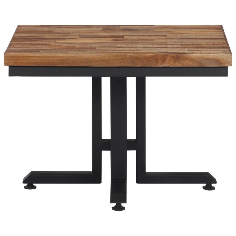 Casa si Gradina - Mobilier - Mese si birouri - Masute de cafea - Masuta de cafea, 55x55x40 cm, lemn masiv de tec reciclat - Infinity.ro
