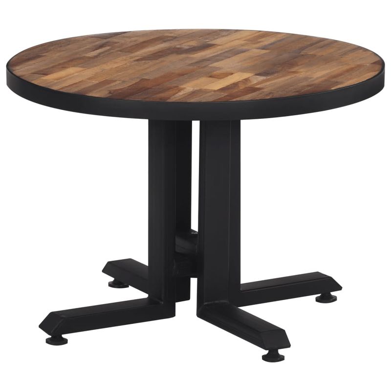 Casa si Gradina - Mobilier - Mese si birouri - Masute de cafea - Masuta de cafea rotunda, Ø55x40 cm, lemn masiv de tec reciclat - Infinity.ro