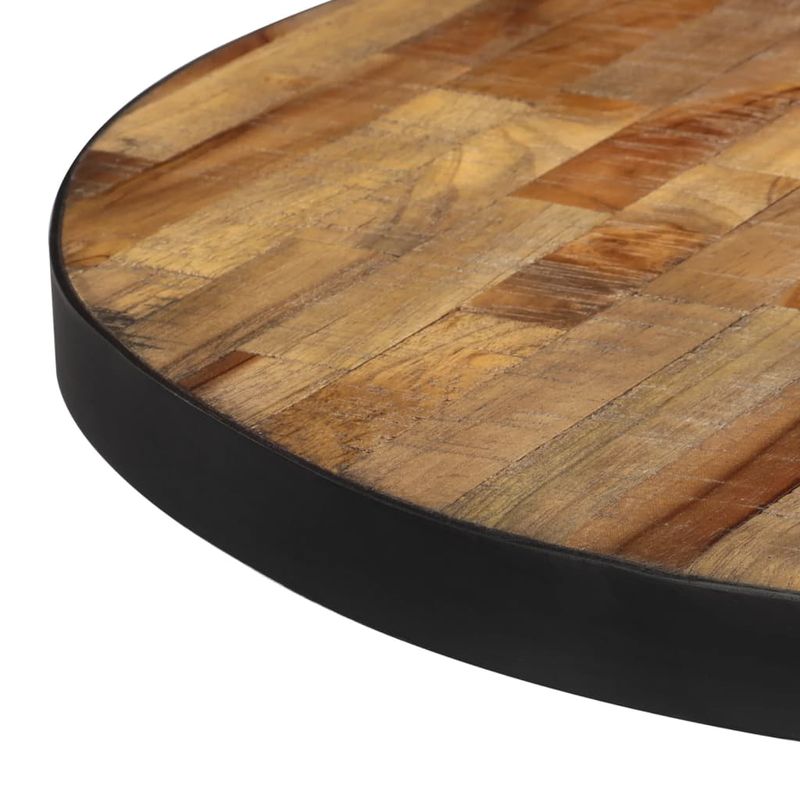 Casa si Gradina - Mobilier - Mese si birouri - Masute de cafea - Masuta de cafea rotunda, Ø55x40 cm, lemn masiv de tec reciclat - Infinity.ro