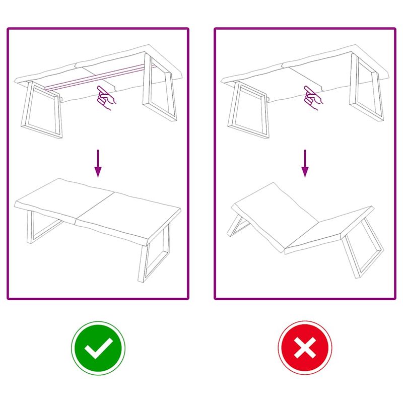 Casa si Gradina - Mobilier - Feronerie si accesorii mobila - Blat masa, 120x60x6 cm, gri, lemn stejar tratat contur organic - Infinity.ro