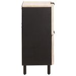 Casa si Gradina - Mobilier - Dulapuri si sifoniere - Dulapuri - Bufet Finisaj Alb Spalat 60 x 33,5 x 75 cm Lemn de mango solid - Infinity.ro