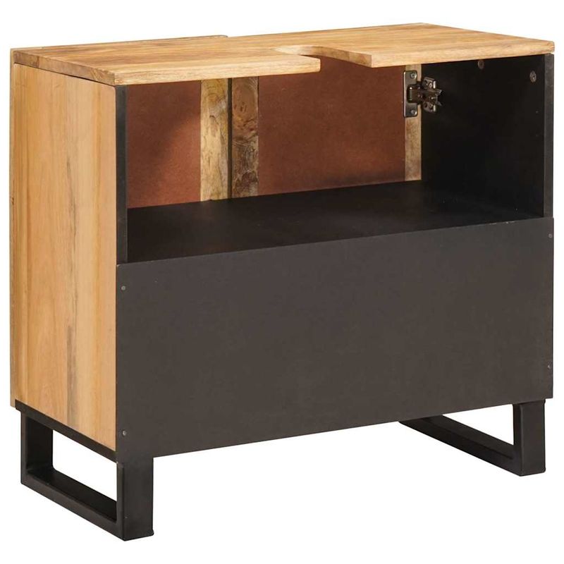 Casa si Gradina - Mobilier - Mobilier baie - Comode baie - Dulap pentru Chiuveta de Baie cu raft Maro 62 x 33 x 58 cm - Infinity.ro
