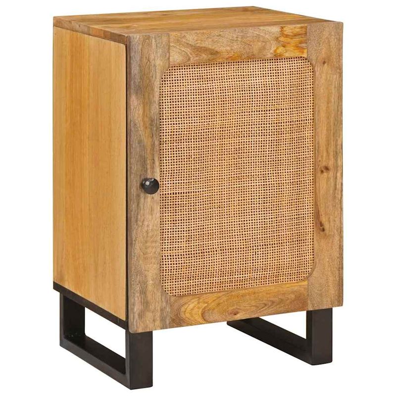 Casa si Gradina - Mobilier - Mobilier baie - Comode baie - Dulap de Baie cu raft Maro 38 x 33 x 58 cm Lemn de mango solid - Infinity.ro