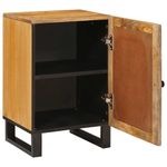 Casa si Gradina - Mobilier - Mobilier baie - Comode baie - Dulap de Baie cu raft Maro 38 x 33 x 58 cm Lemn de mango solid - Infinity.ro