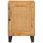 Casa si Gradina - Mobilier - Mobilier baie - Comode baie - Dulap de Baie cu raft Maro 38 x 33 x 58 cm Lemn de mango solid - Infinity.ro