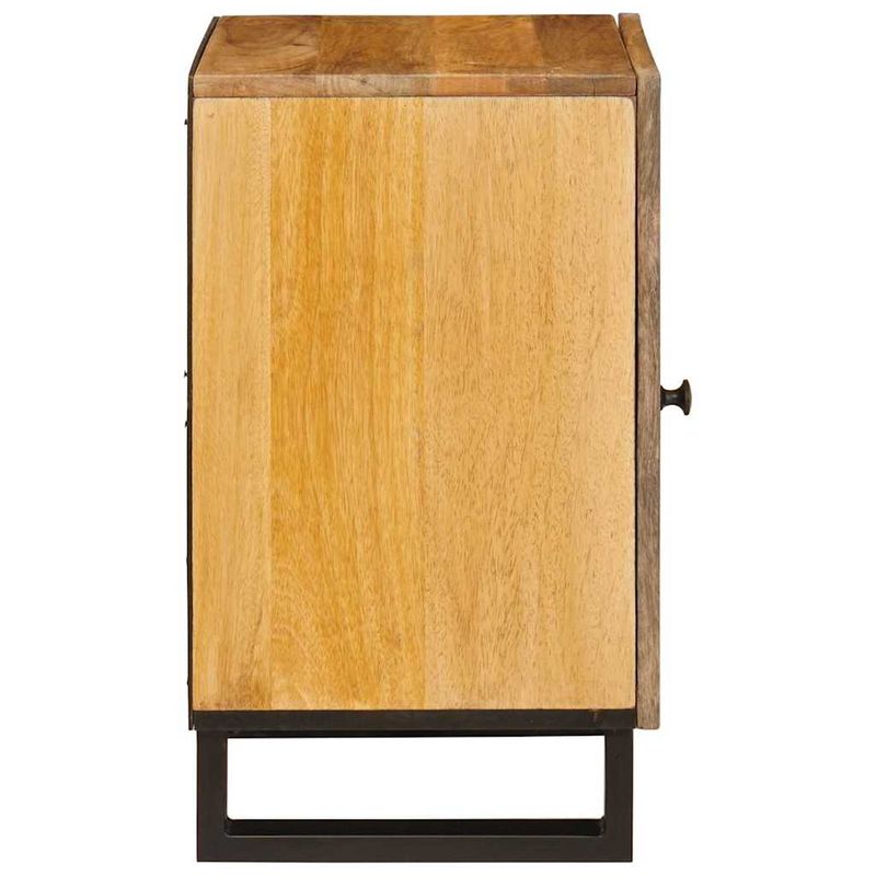 Casa si Gradina - Mobilier - Mobilier baie - Comode baie - Dulap de Baie cu raft Maro 38 x 33 x 58 cm Lemn de mango solid - Infinity.ro