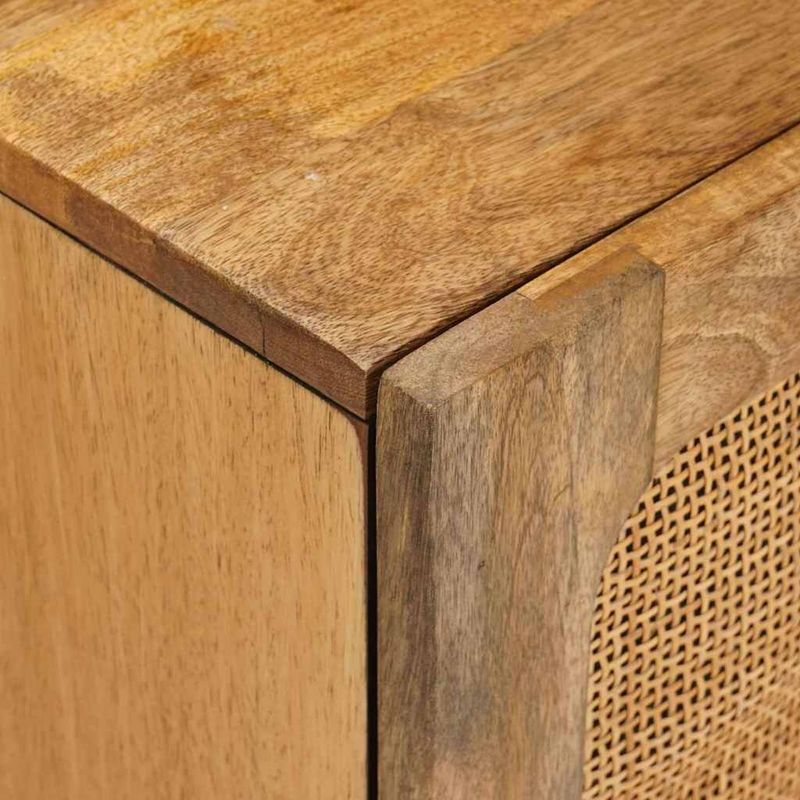 Casa si Gradina - Mobilier - Mobilier baie - Comode baie - Dulap de Baie cu raft Maro 38 x 33 x 58 cm Lemn de mango solid - Infinity.ro