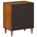 Casa si Gradina - Mobilier - Comode si corpuri - Noptiere - Dulap de noapte Maro 50 x 33 x 60 cm Lemn de mango solid - Infinity.ro