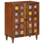 Casa si Gradina - Mobilier - Dulapuri si sifoniere - Dulapuri - Bufet castan 60 x 33,5 x 75 cm Lemn de mango solid - Infinity.ro