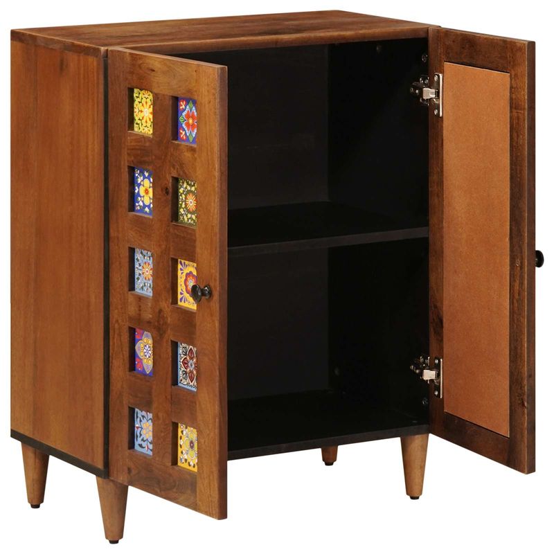 Casa si Gradina - Mobilier - Dulapuri si sifoniere - Dulapuri - Bufet castan 60 x 33,5 x 75 cm Lemn de mango solid - Infinity.ro
