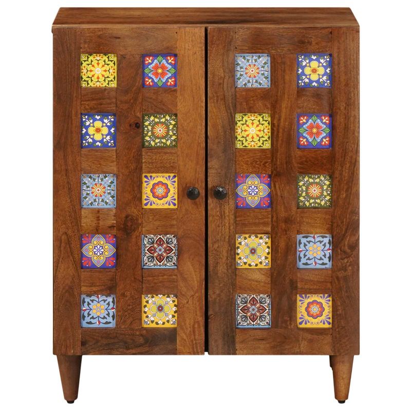 Casa si Gradina - Mobilier - Dulapuri si sifoniere - Dulapuri - Bufet castan 60 x 33,5 x 75 cm Lemn de mango solid - Infinity.ro