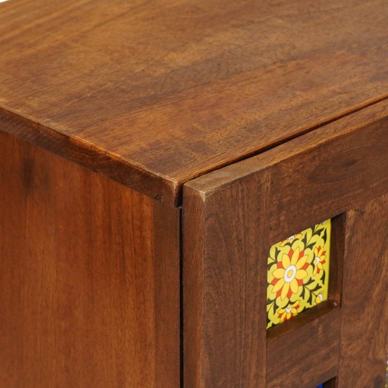 Casa si Gradina - Mobilier - Dulapuri si sifoniere - Dulapuri - Bufet castan 60 x 33,5 x 75 cm Lemn de mango solid - Infinity.ro