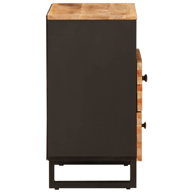 Casa si Gradina - Mobilier - Comode si corpuri - Noptiere - Dulap pentru pat Maro 58 x 36.5 x 21 cm Lemn de mango solid - Infinity.ro