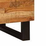 Casa si Gradina - Mobilier - Comode si corpuri - Noptiere - Dulap pentru pat Maro 58 x 36.5 x 21 cm Lemn de mango solid - Infinity.ro
