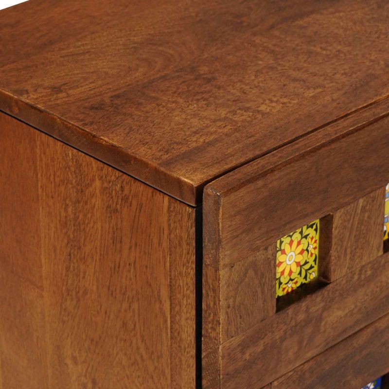 Casa si Gradina - Mobilier - Comode si corpuri - Noptiere - Dulap de noapte Maro 50 x 33 x 60 cm Lemn de mango solid - Infinity.ro