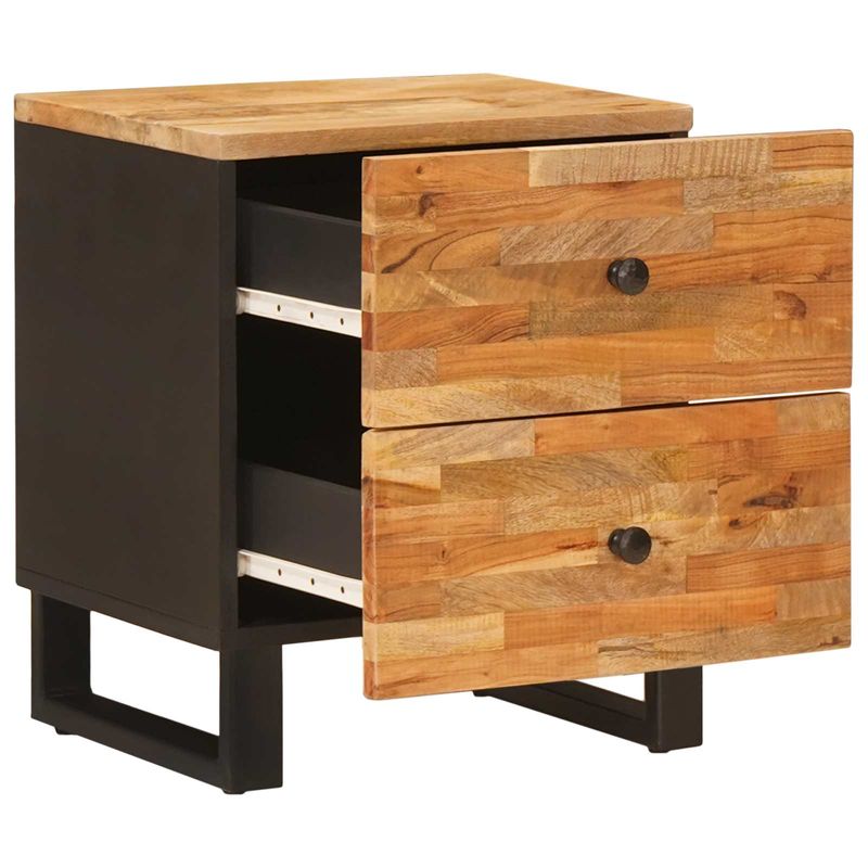 Casa si Gradina - Mobilier - Comode si corpuri - Noptiere - Dulap de noapte cu sertar 2 pcs Maro 40 x 33,5 x 46 cm - Infinity.ro