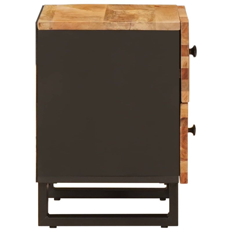 Casa si Gradina - Mobilier - Comode si corpuri - Noptiere - Dulap de noapte cu sertar 2 pcs Maro 40 x 33,5 x 46 cm - Infinity.ro