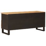 Casa si Gradina - Mobilier - Comode si corpuri - Comode - Cabinet TV Corona Maro 100 x 33,5 x 46 cm Lemn de mango solid - Infinity.ro