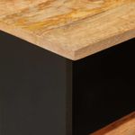 Casa si Gradina - Mobilier - Comode si corpuri - Comode - Cabinet TV Corona Maro 100 x 33,5 x 46 cm Lemn de mango solid - Infinity.ro