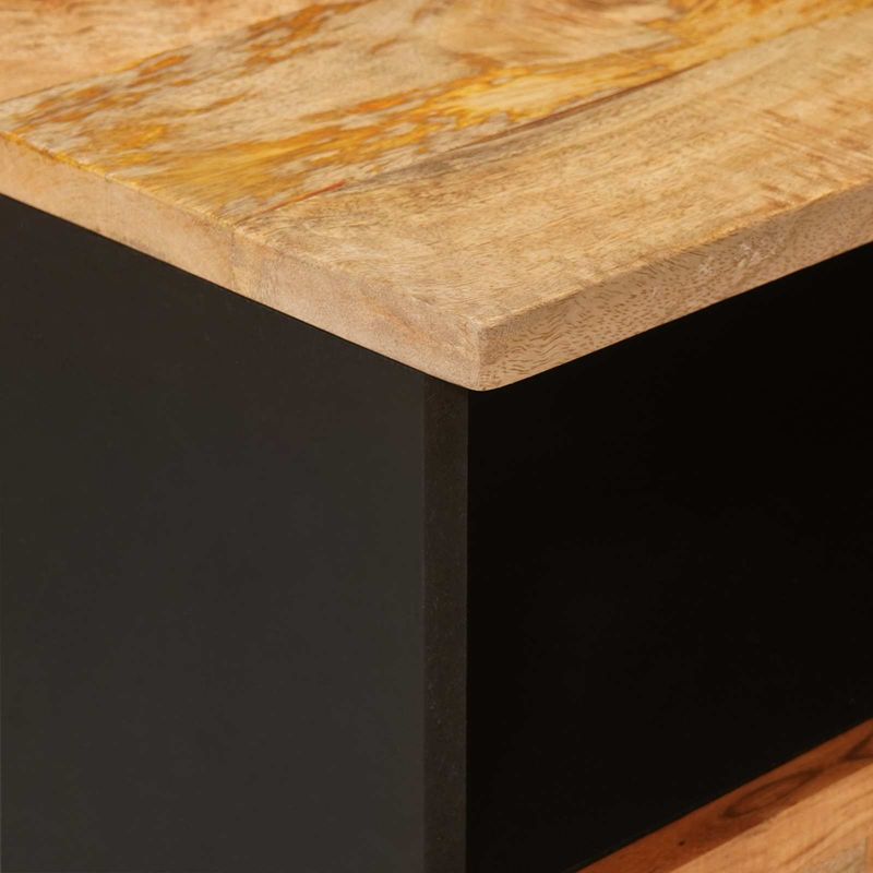 Casa si Gradina - Mobilier - Comode si corpuri - Comode - Cabinet TV Corona Maro 100 x 33,5 x 46 cm Lemn de mango solid - Infinity.ro