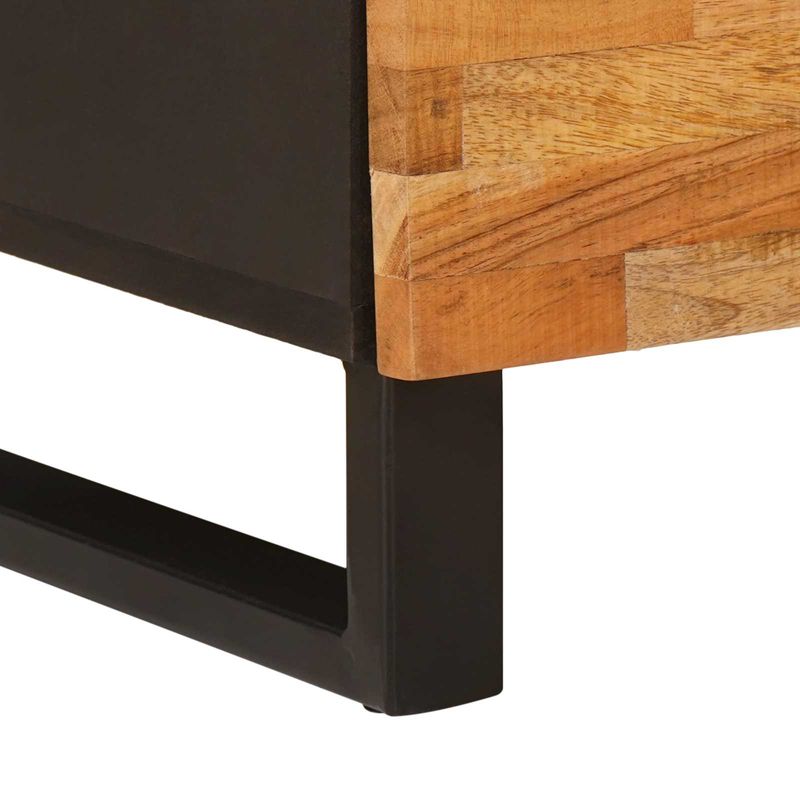 Casa si Gradina - Mobilier - Comode si corpuri - Comode - Cabinet TV Corona Maro 100 x 33,5 x 46 cm Lemn de mango solid - Infinity.ro