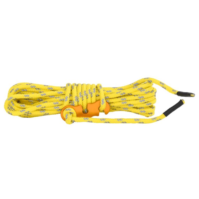 Sport si Outdoor - Camping - Accesorii corturi - Funie pentru cort cu chei reflectorizante, 8 buc., 4 m, 4 mm - Infinity.ro