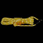 Sport si Outdoor - Camping - Accesorii corturi - Funie pentru cort cu chei reflectorizante, 8 buc., 4 m, 4 mm - Infinity.ro