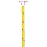 Sport si Outdoor - Camping - Accesorii corturi - Funie pentru cort cu chei reflectorizante, 8 buc., 4 m, 4 mm - Infinity.ro