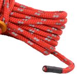 Sport si Outdoor - Camping - Accesorii corturi - Funie pentru cort cu chei reflectorizante, 8 buc., 4 m, 4 mm - Infinity.ro
