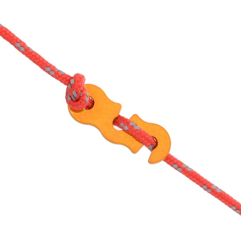 Sport si Outdoor - Camping - Accesorii corturi - Funie pentru cort cu chei reflectorizante, 8 buc., 4 m, 4 mm - Infinity.ro