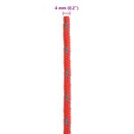 Sport si Outdoor - Camping - Accesorii corturi - Funie pentru cort cu chei reflectorizante, 8 buc., 4 m, 4 mm - Infinity.ro