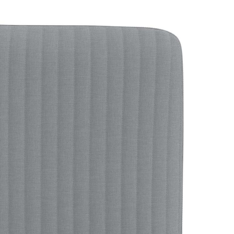 Casa si Gradina - Mobilier - Scaune si fotolii - Scaune - Scaune de bucatarie, 2 buc., gri deschis, material textil - Infinity.ro