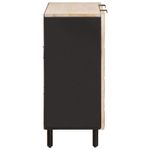 Casa si Gradina - Mobilier - Dulapuri si sifoniere - Dulapuri - Bufet Finisaj Alb Spalat 90 x 33,5 x 75 cm Lemn de mango solid - Infinity.ro