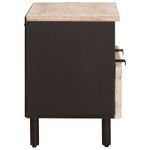 Casa si Gradina - Mobilier - Comode si corpuri - Comode - Cabinet TV cu sertar Finisaj Alb Spalat 70 x 33,5 x 46 cm - Infinity.ro