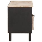 Casa si Gradina - Mobilier - Comode si corpuri - Comode - Cabinet TV cu sertar Finisaj Alb Spalat 100 x 33,5 x 46 cm - Infinity.ro