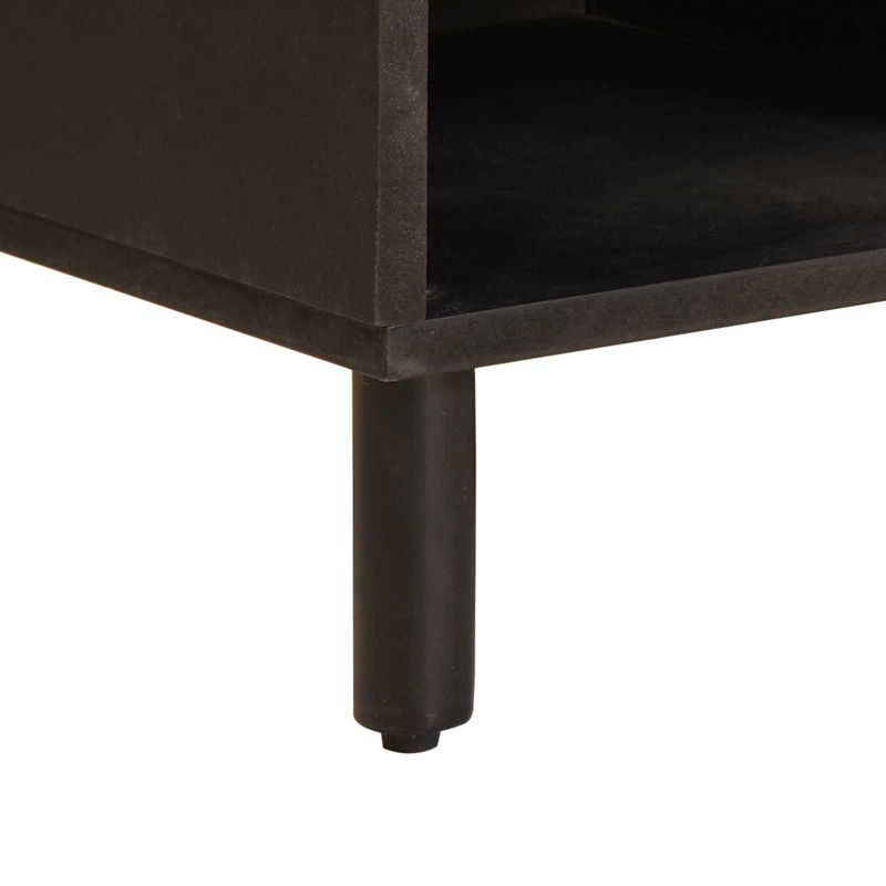 Casa si Gradina - Mobilier - Comode si corpuri - Comode - Cabinet TV cu sertar Finisaj Alb Spalat 100 x 33,5 x 46 cm - Infinity.ro