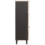 Casa si Gradina - Mobilier - Dulapuri si sifoniere - Dulapuri - Bufet Finisaj Alb Spalat 40 x 33,5 x 110 cm Lemn de mango solid - Infinity.ro