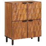 Casa si Gradina - Mobilier - Dulapuri si sifoniere - Dulapuri - Bufet Finisaj Acacia Maro 60 x 33,5 x 75 cm Lemn de mango solid - Infinity.ro