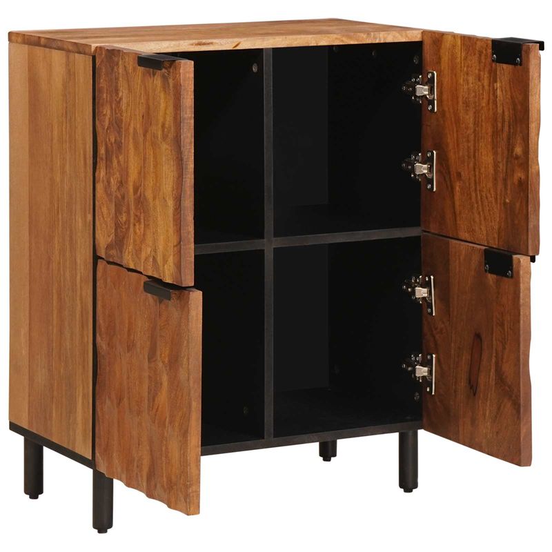 Casa si Gradina - Mobilier - Dulapuri si sifoniere - Dulapuri - Bufet Finisaj Acacia Maro 60 x 33,5 x 75 cm Lemn de mango solid - Infinity.ro