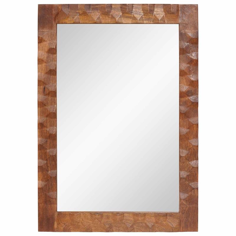 Casa si Gradina - Mobilier - Mobilier baie - Oglinzi baie - Oglinda pentru baie Finisaj Acacia Maro 50 x 70 x 3 cm - Infinity.ro