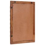 Casa si Gradina - Mobilier - Mobilier baie - Oglinzi baie - Oglinda pentru baie Finisaj Acacia Maro 50 x 70 x 3 cm - Infinity.ro